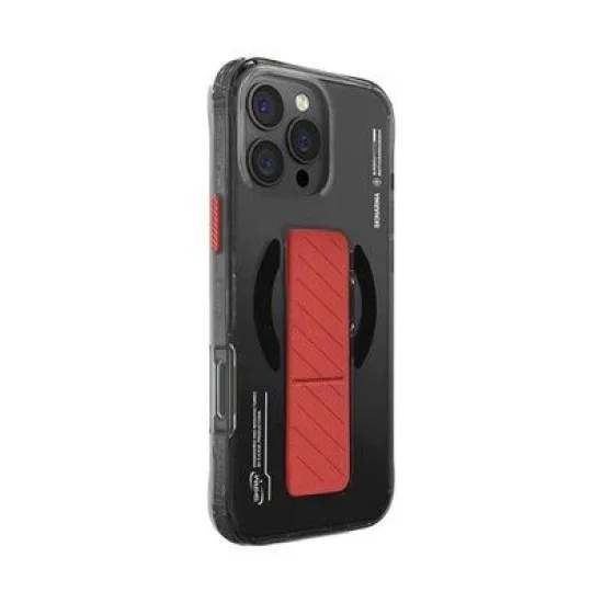 Cover Iphone 16 Pro Axon Mag-Charge With Grip-Stand Skinarma - Black